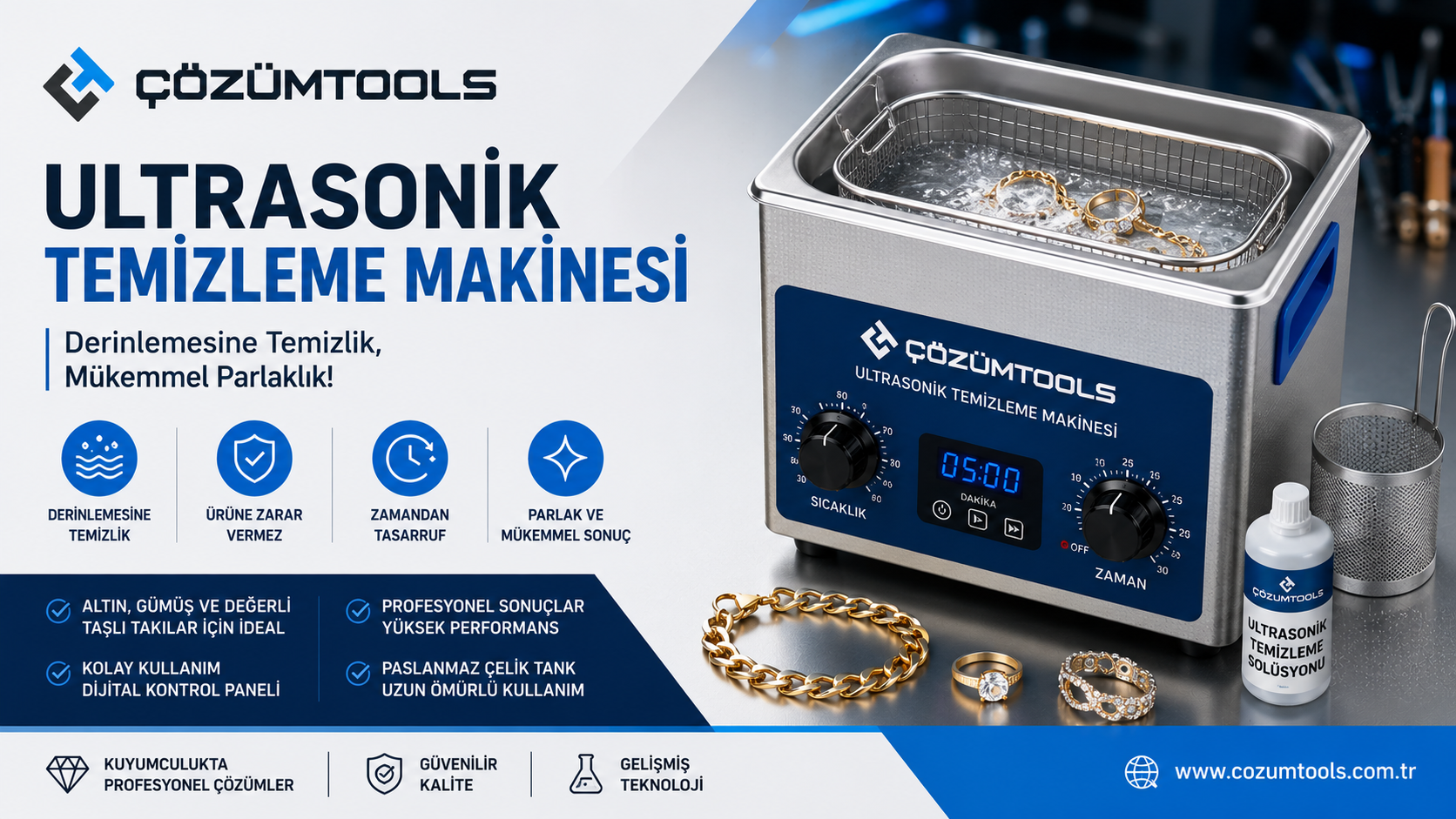 Ultrasonik Temizleme Makinesi Nedir?
