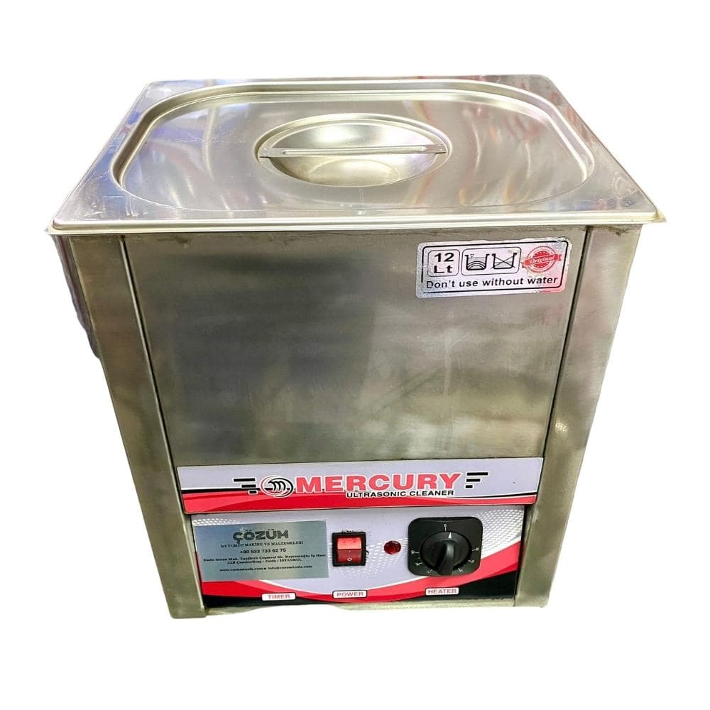2.El Mercury Ultrasonik Yıkama Makinesi Ön 12-LT