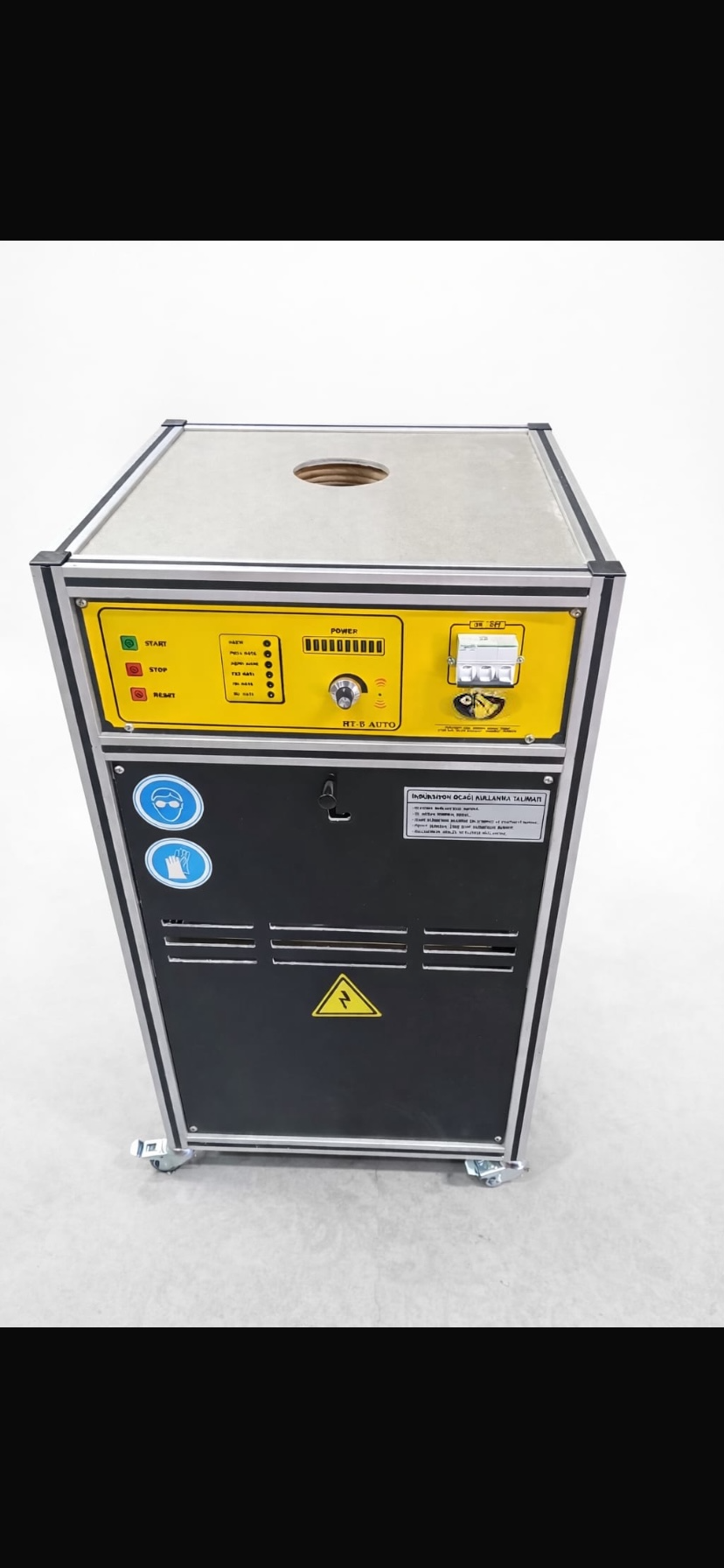 İndüksiyonlu Eritme Ocağı