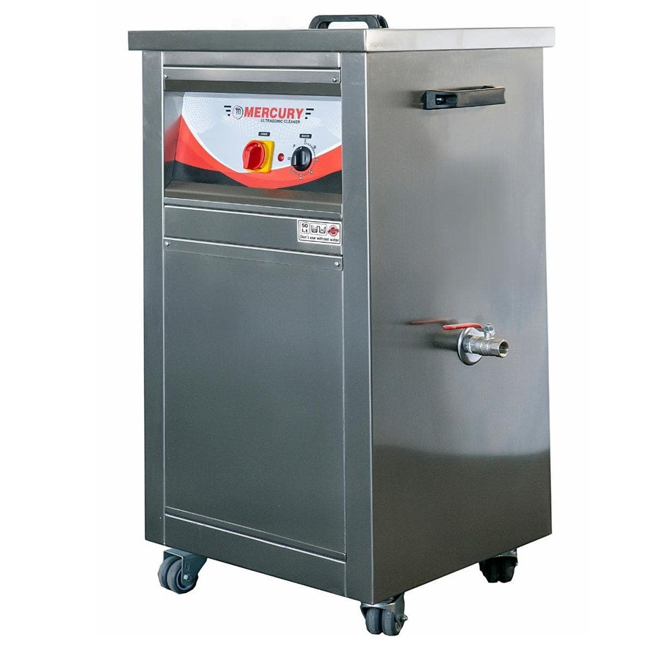 Mercury Taşınabilir Ultrasonik Yıkama Makinesi 50 lt yan