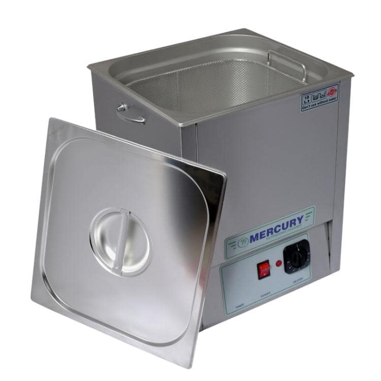 Mercury Ultrasonik Yıkama Makinesi 18 Lt Kapaklı