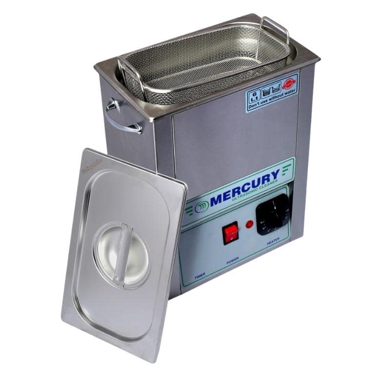Mercury Ultrasonik Yıkama Makinesi 6 Lt Kapaklı