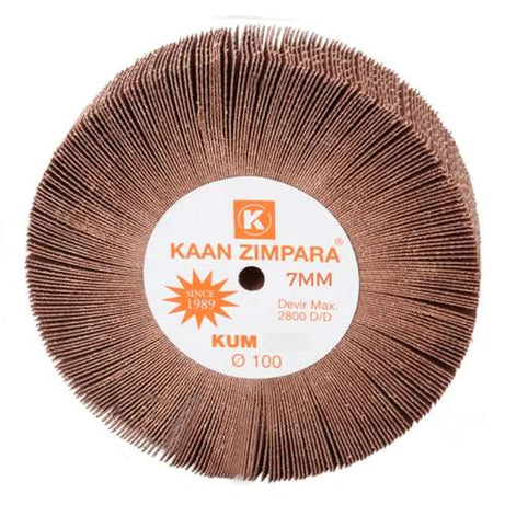 Kaan Motor Zımparası Yelpaze 7 mm