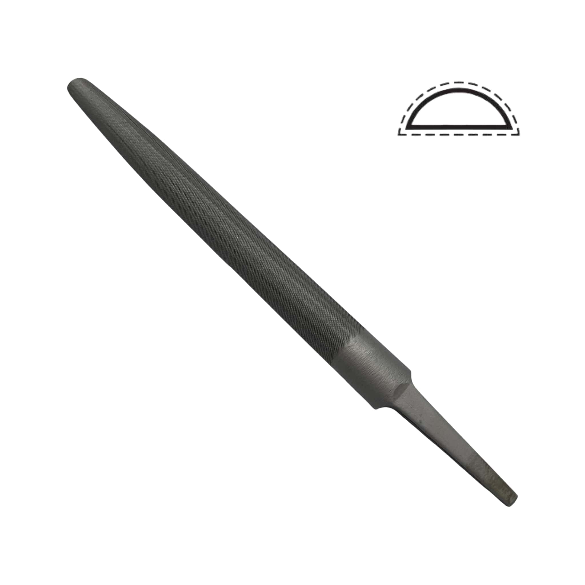 Bahco Yarım Yuvarlak Eğe