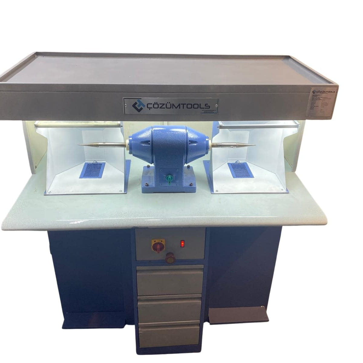 2.El Orta Kabin Cila Makinesi - 13 (Monofaze Ev Tipi Elektrik)