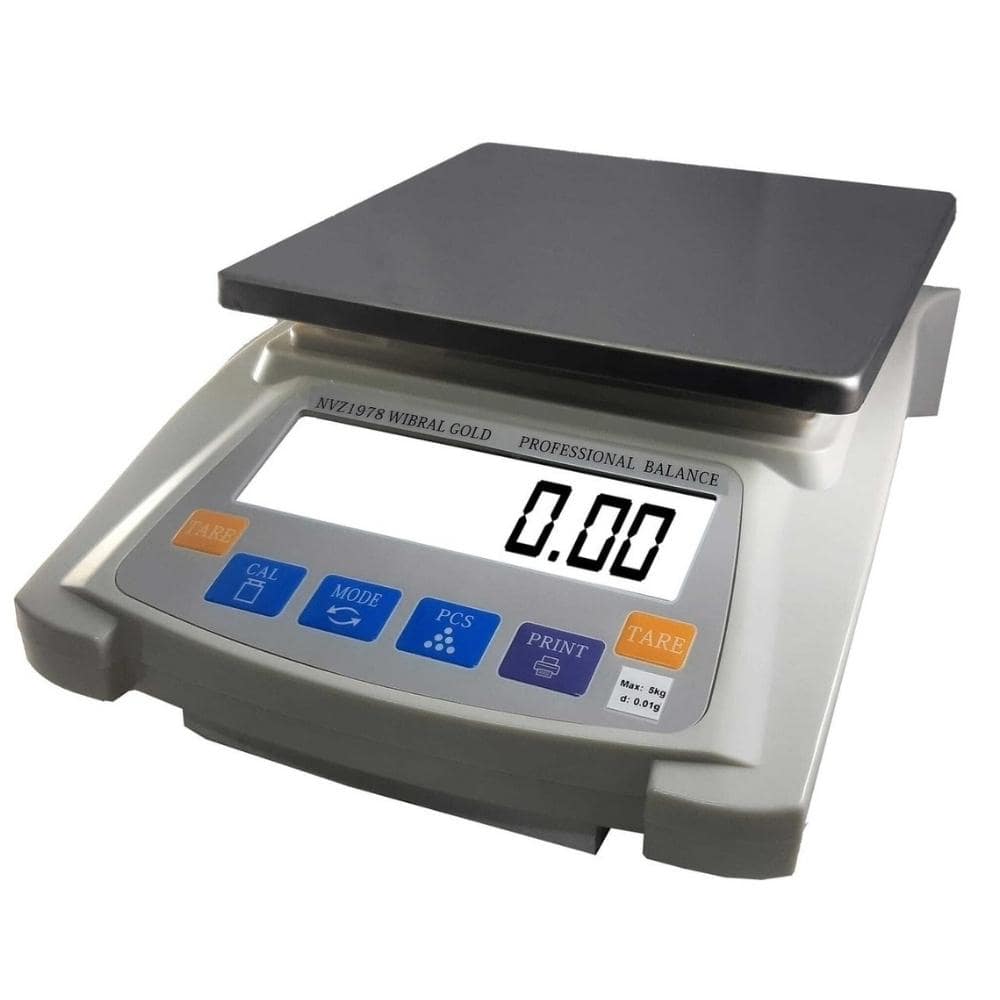 Nvz Yüksek Hassasiyetli Kuyumcu Terazisi 5000gr 0.01g 